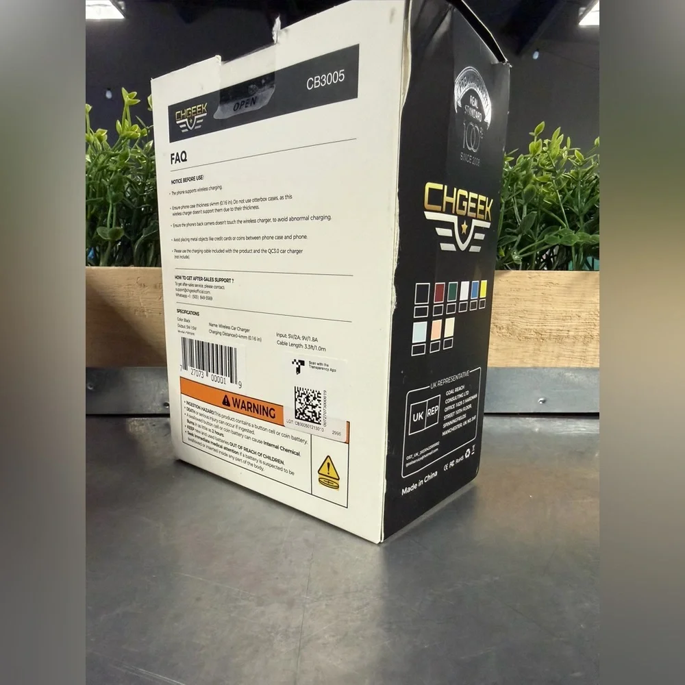 Wireless Car Charger Mount - NEW